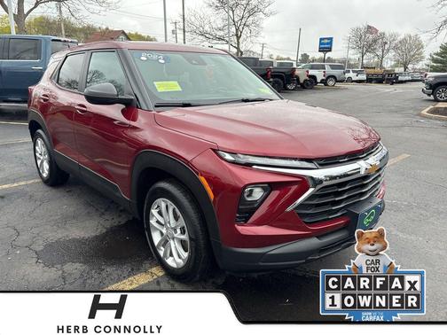 Crimson Metallic 2024 Chevrolet Trailblazer LS