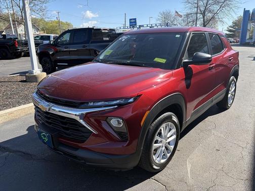 Crimson Metallic 2024 Chevrolet Trailblazer LS