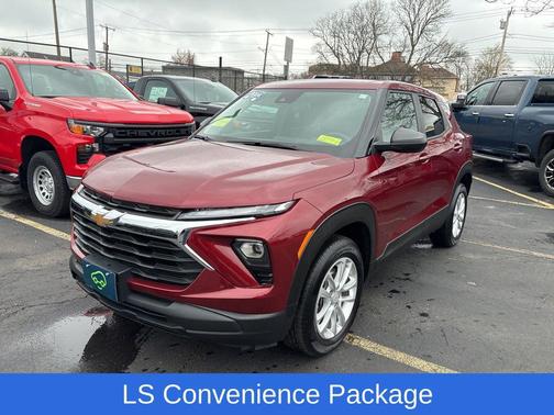 Crimson Metallic 2024 Chevrolet Trailblazer LS