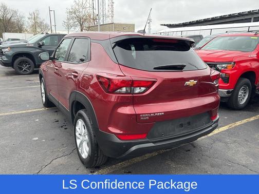 Crimson Metallic 2024 Chevrolet Trailblazer LS