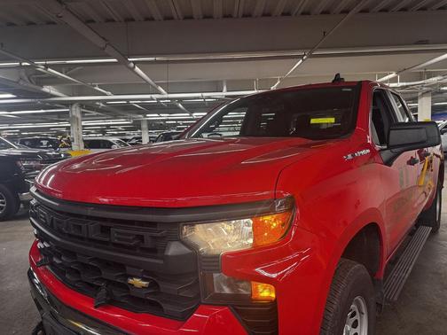 Red Hot 2022 Chevrolet Silverado 1500 WT