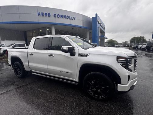 White Frost Tricoat 2023 GMC Sierra 1500 Denali
