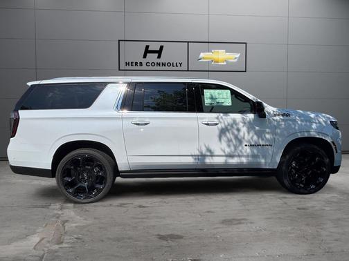 Polar White Tricoat 2026 Chevrolet Suburban High Country, 4WD