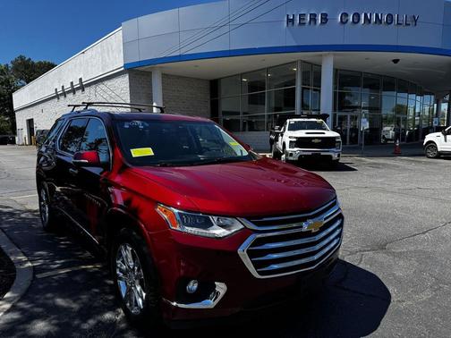 Cajun Red Tintcoat 2019 Chevrolet Traverse High Country