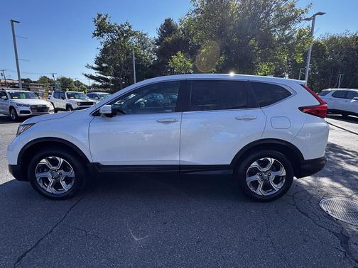 Platinum White Pearl 2019 Honda CR-V EX