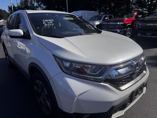 Platinum White Pearl 2019 Honda CR-V EX