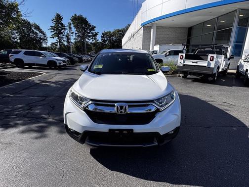 Platinum White Pearl 2019 Honda CR-V EX