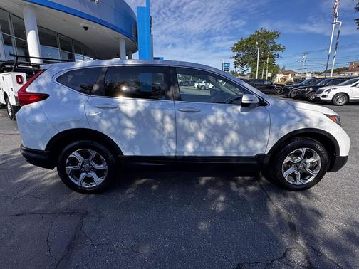 Platinum White Pearl 2019 Honda CR-V EX