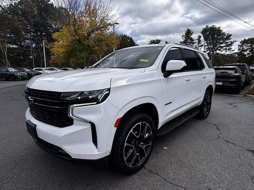 Summit White 2023 Chevrolet Tahoe 4WD RST