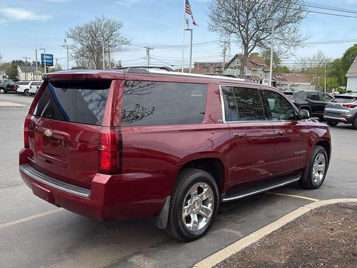 Siren Red Tintcoat 2016 Chevrolet Suburban LTZ