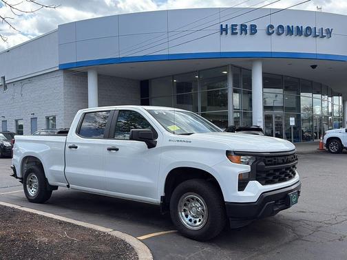 Summit White 2022 Chevrolet Silverado 1500 WT