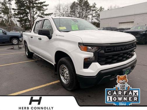 Summit White 2022 Chevrolet Silverado 1500 WT