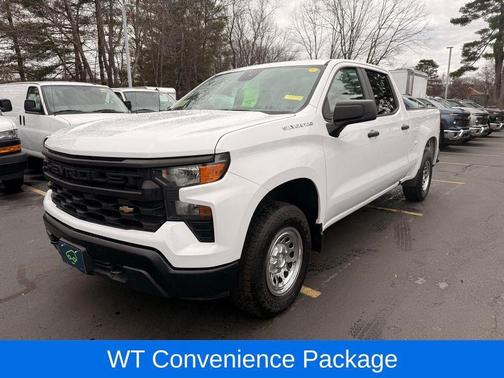 Summit White 2022 Chevrolet Silverado 1500 WT