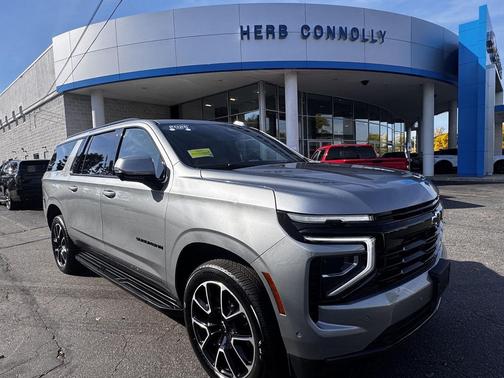 Sterling Gray Metallic 2025 Chevrolet Suburban RST