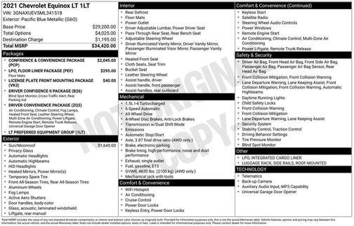 2021 Chevrolet Equinox 1LT