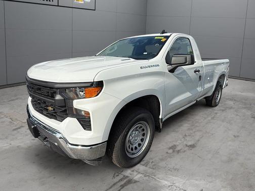 Summit White 2026 Chevrolet Silverado 1500 WT