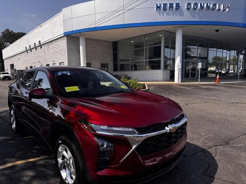 Crimson Metallic 2024 Chevrolet Trax LS