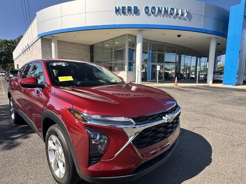 Crimson Metallic 2024 Chevrolet Trax LS