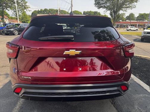 Crimson Metallic 2024 Chevrolet Trax LS