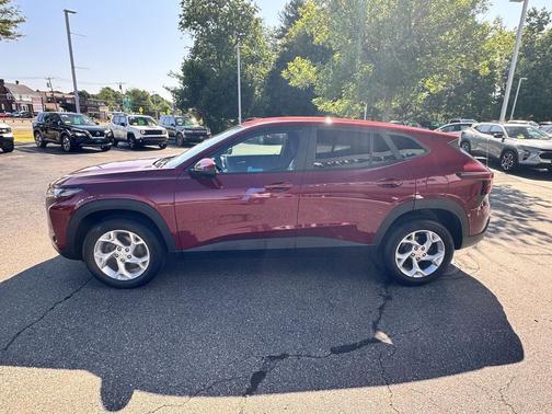 Crimson Metallic 2024 Chevrolet Trax LS