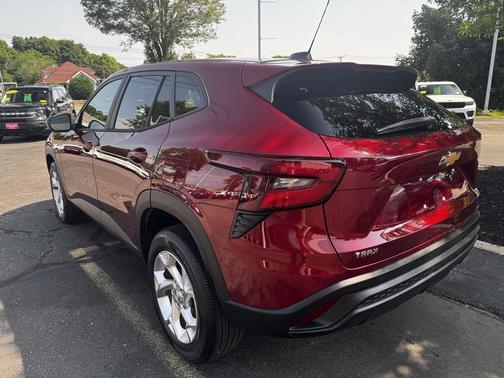 Crimson Metallic 2024 Chevrolet Trax LS