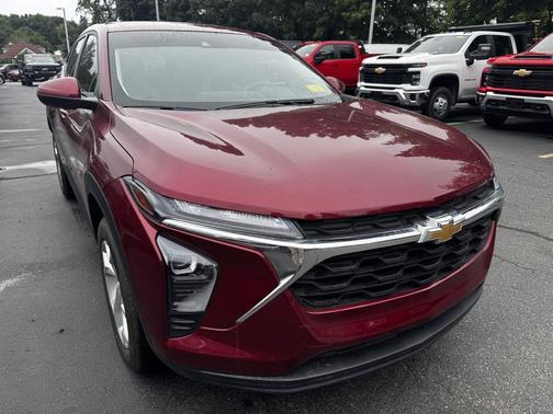 Crimson Metallic 2024 Chevrolet Trax LS