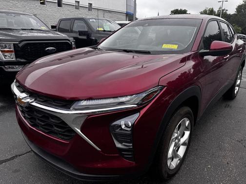 Crimson Metallic 2024 Chevrolet Trax LS