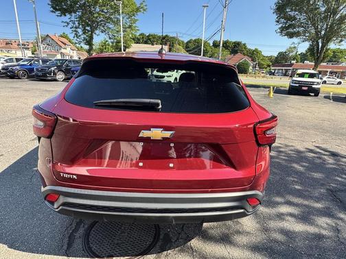 Crimson Metallic 2024 Chevrolet Trax LS
