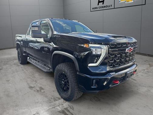 Black 2026 Chevrolet Silverado 2500 Crew Cab, Standard Bed, XR2, 4WD