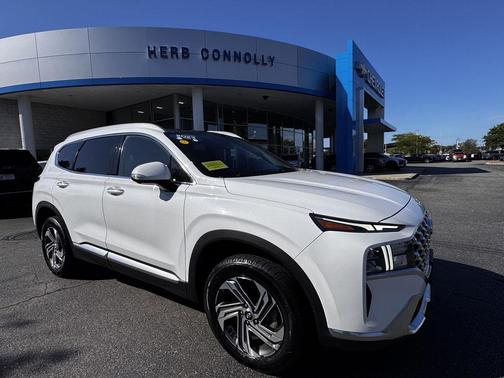 Serenity White Pearl 2023 Hyundai SANTA FE SEL 2.4