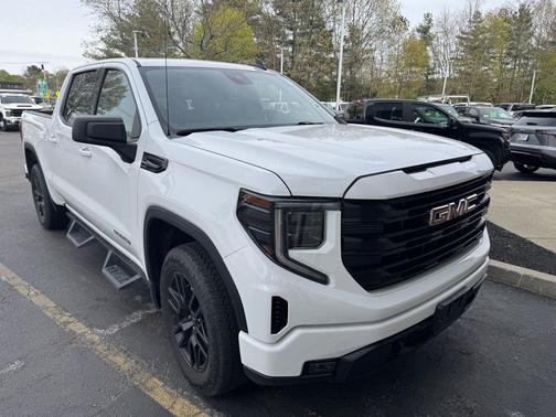 Summit White 2022 GMC Sierra 1500 Elevation