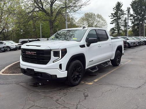 Summit White 2022 GMC Sierra 1500 Elevation