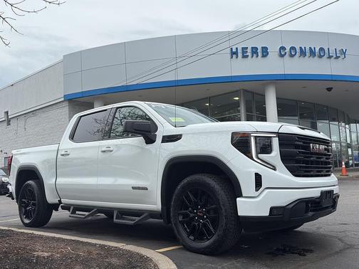 Summit White 2022 GMC Sierra 1500 Elevation