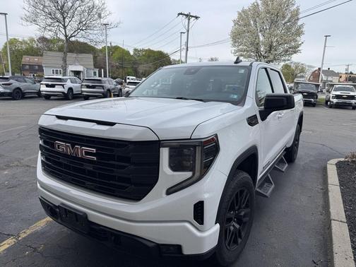 Summit White 2022 GMC Sierra 1500 Elevation