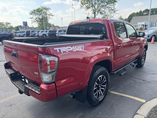 Barcelona Red Metallic 2020 Toyota Tacoma TRD Sport