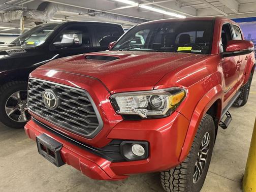 Barcelona Red Metallic 2020 Toyota Tacoma TRD Sport