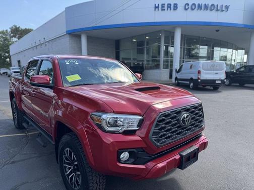 Barcelona Red Metallic 2020 Toyota Tacoma TRD Sport