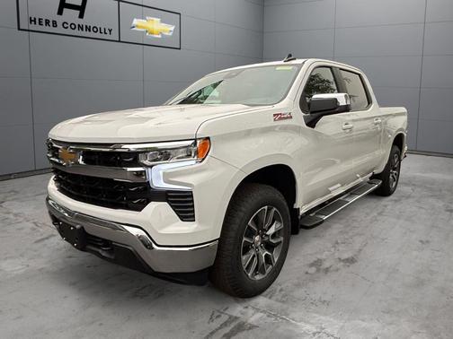 Summit White 2026 Chevrolet Silverado 1500 LT
