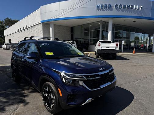 Dark Ocean Blue 2024 Kia Seltos EX