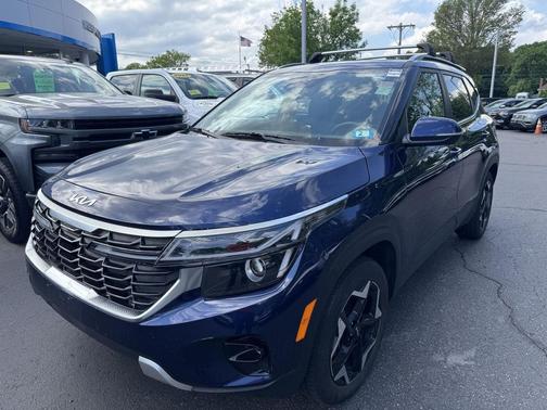 Dark Ocean Blue 2024 Kia Seltos EX