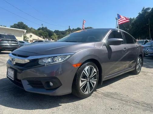 Modern Steel Metallic 2017 Honda Civic EX-T