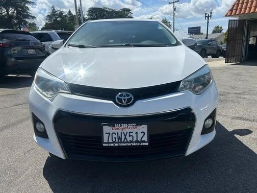 Super White 2014 Toyota Corolla S Premium