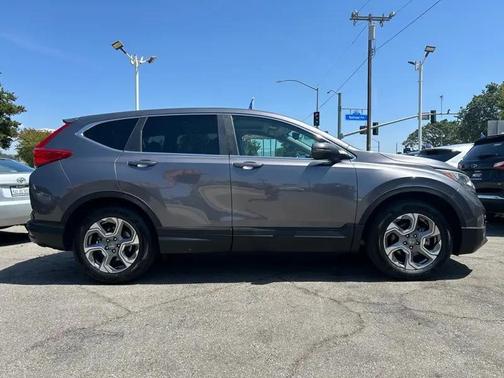 Gray 2018 Honda CR-V EX-L