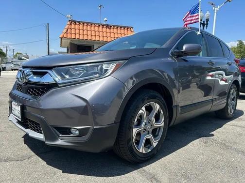 Gray 2018 Honda CR-V EX-L