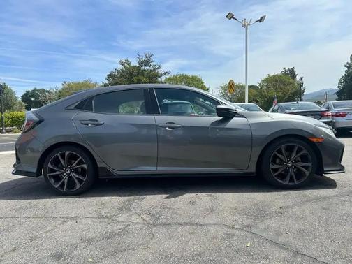 Gray 2017 Honda Civic Sport