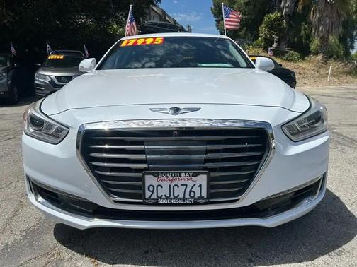 Casablanca White 2017 Genesis G90 Premium