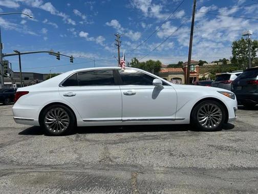 Casablanca White 2017 Genesis G90 Premium