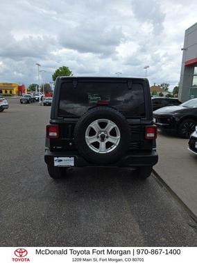Black Clearcoat 2018 Jeep Wrangler Unlimited Sport