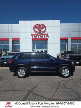 True Blue Pearlcoat 2012 Jeep Grand Cherokee Laredo