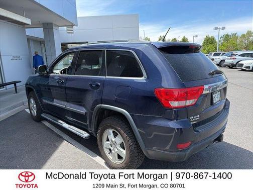 True Blue Pearlcoat 2012 Jeep Grand Cherokee Laredo